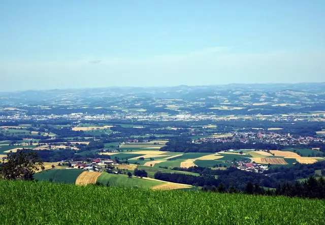 Schöner Blick in den Raum Amstetten