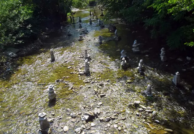 Stoamanderl in der Kleinen Erlauf