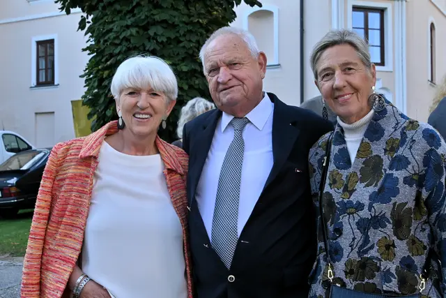 Die ehemaligen Bundesminister Maria Rauch-Kallat und Herbert Haupt mit Gattin Ingrid