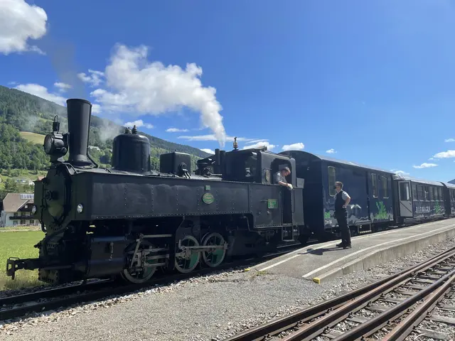 Der Dampfzug der Murtalbahn fährt den ganzen Sommer über. | Foto: Verderber