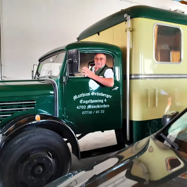 Bei der Fahrzeugsegnung am Sonntag, 27. Juli, dürfen natürlich auch Oldtimer teilnehmen. | Foto: Gruber