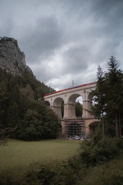 Das Kalte Rinne-Viadukt wird saniert. | Foto: Studio Sant