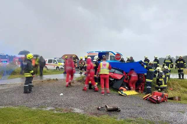 Großeinsatz der Rettungskräfte | Foto: FF Waidhofen/Thaya