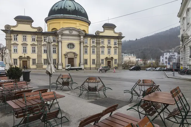 Die Kajetanerkirche mit dem gleichnamigen Platz davor. | Foto: Symbolbild (2017): BB