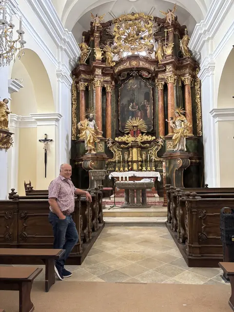 Anton Starkl ist der Obmann des Vereins zur Erhaltung und Förderung der Kirche Maria Heimsuchung in Frauenhofen. | Foto: Joachim Pricken