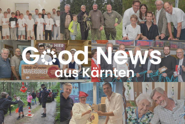 Good News aus Kärnten. | Foto: Collage Canva