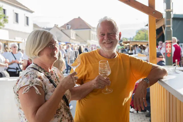 Das Angebot an Wein war vielfältig und begeisterte die Besucherinnen und Besucher. | Foto: Sophia Braun