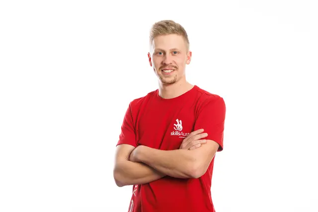 Will in Herning Österreichs erste Zimmerer-Medaille seit 16 Jahren holen: der Semriacher Johannes Rieger. | Foto: SkillsAustria/Florian Wieser