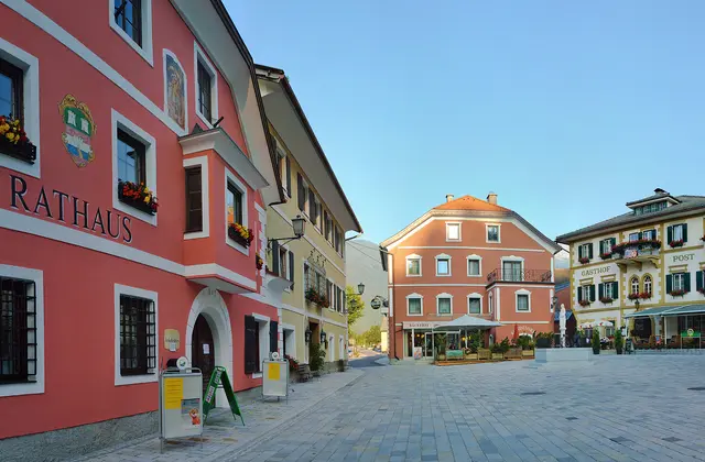 Der Marktplatz nach dem Kanalbau
