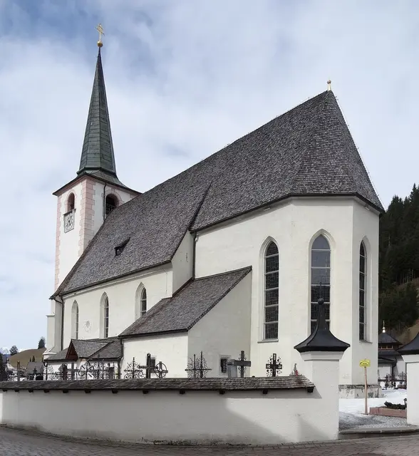 Die Filzmooser Pfarrkirche. | Foto: Cherubino