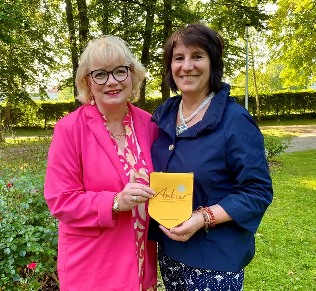 Monika Obernberger und Veronika Kunze | Foto: Lionsclub Kirchdorf Ambra