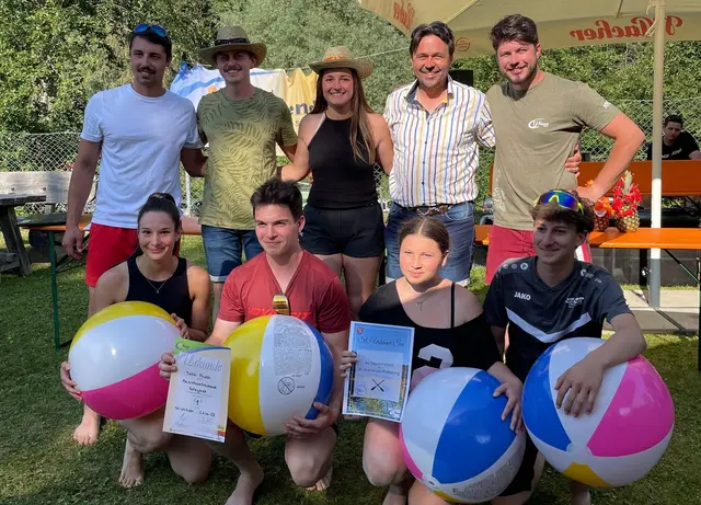 Nach spannenden Matches setzte sich das Team der Landjugend Steuerberg durch und holte sich verdient den ersten Platz. | Foto: Gemeinde St. Urban