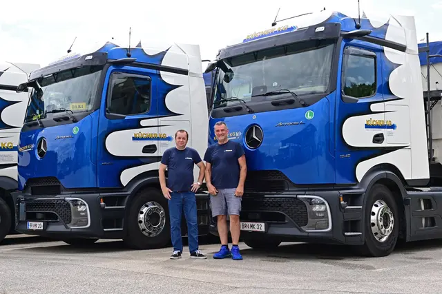 Seit mehr als 40 Jahren steht die Kücher KG für Transportlogistik im Bereich loses Schüttgut. | Foto:  Pappas Holding GmbH