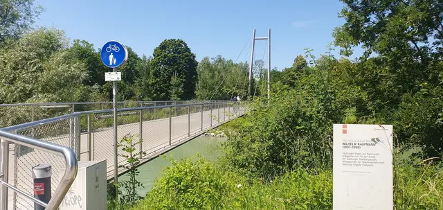 Der neue Termin für die Komplettsperre des Wilhelm-Kaufmann-Steg ist nun von Montag, 28. Juli, bis Freitag, 1. August 2025. | Foto: Schrofner