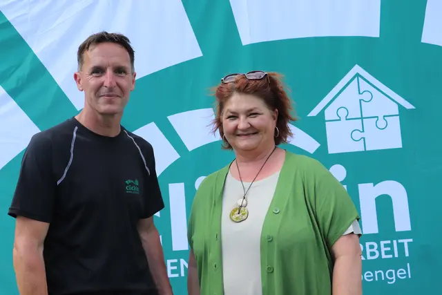 Bgm. Doris Dirnberger und Helmar Haas | Foto: Edith Ertl