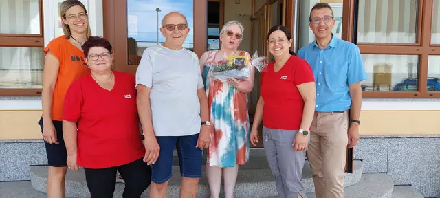 Irmgard Kadrnoschka, Bettina Jauker, Hermann Stranzky, Claudia Helletzgruber, Sabine Döller und Erwin Silberbauer (v.l.) | Foto: Caritas