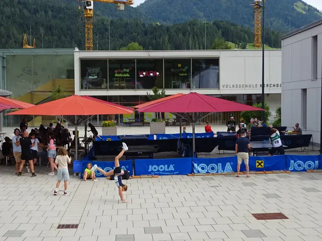 Spiel und Spaß beim Laferl-Turnier auf dem Kirchdorfer Dorfplatz