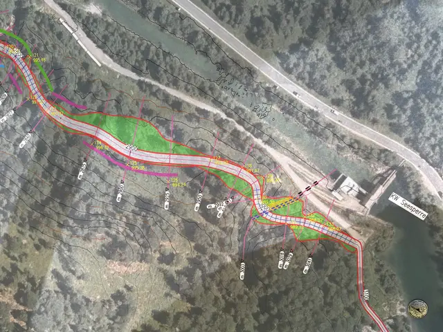 Auf Höhe der Seesperre am Plansee wird der neue Radweg in die bestehende Strecke eingebunden. | Foto: Reichel