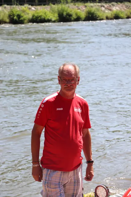 Hatte mit seinen Kollegen alles im Griff: Johann Weichhart, Wasserdienstbeauftragter der FF Kalsdorf. | Foto: Edith Ertl