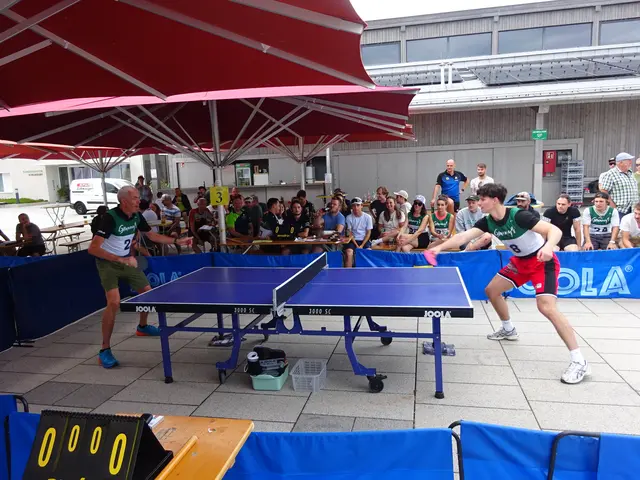 Herrenfinale zwischen Manfred Nothdurfter (2.) und Florian Schwaiger (1.) aus Kirchdorf