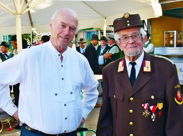 Diakone Wolfgang Kumpfmüller und Alois Mairinger