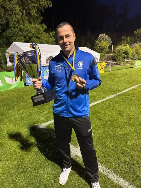Trainer Andreas Haller holte mit den Retzern den Supercup. | Foto: SC Retz