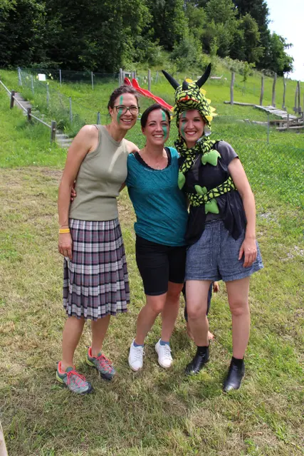 Teammitglieder der "Loch Nessis"