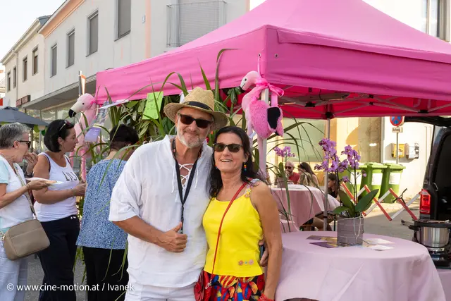 Toni Zupanjac mit Gattin feierten mit. | Foto: www.cine-motion.at / Ivanek