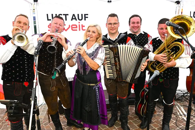 Das Stingl-Quintett ist für ihren Alpenoberkrainer-Sound bekannt. | Foto: Josef Bodner