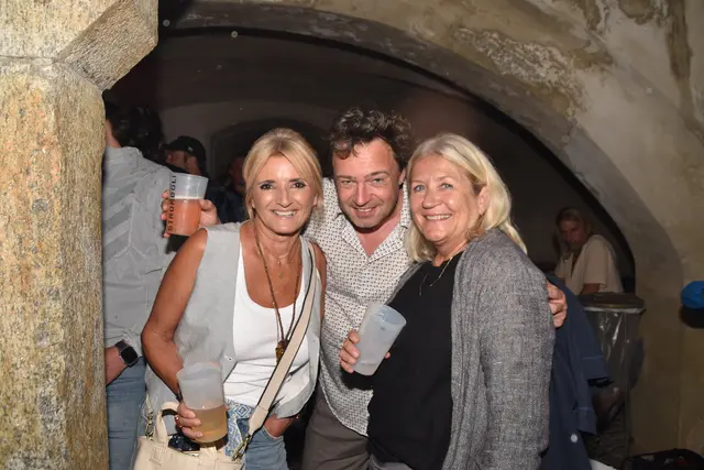 Beste Stimmung bei Claudia, Christian und Assi  | Foto: Kendlbacher