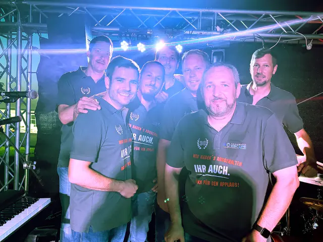 Christian Gahr, Harald Killer, Martin Kammerzelt, Georg Wunsch, Markus Wunsch, Ewald Zeiner und Reinhard Tholler.