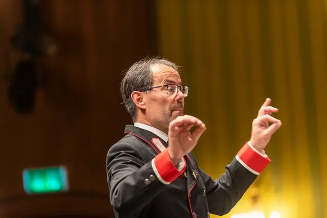 Kapellmeister Georg Guggenberger | Foto: Post & Telekom Musik Kärnten