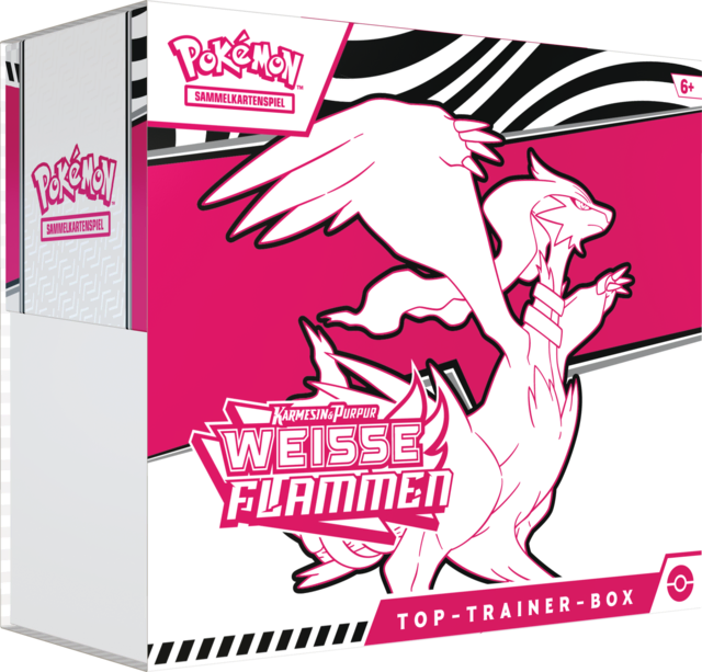 Das Premium-Angebot des neuen Sets sind die Top-Trainer-Boxen in der Weisse Flammen und Schwarze Blitze-Edition. | Foto: The Pokémon Company