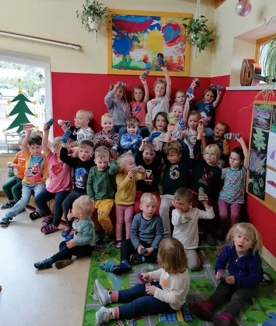 Die Kinder fühlen sich in der Gruppe sichtlich wohl. | Foto: Privat