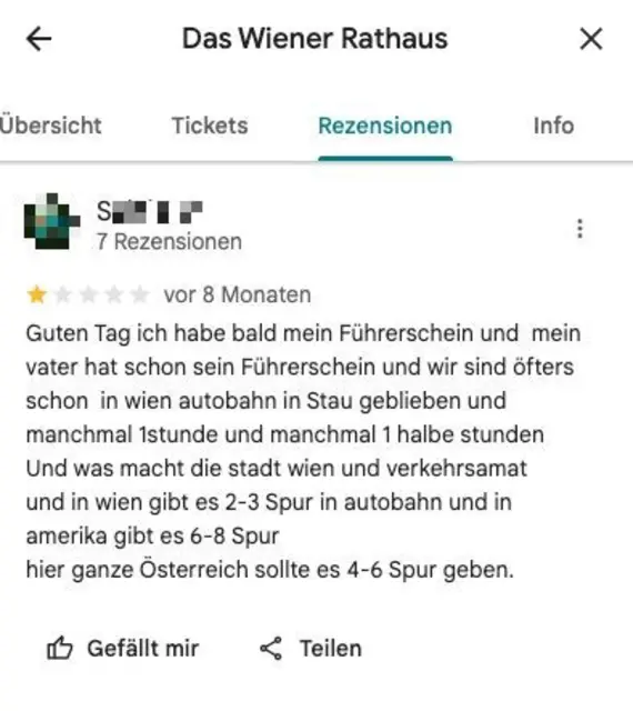 Mehr Autospuren, weniger Radwege. Oder wie? | Foto: Screenshot Google Maps
