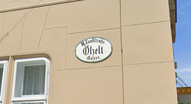 Auch die Ölzeltgasse findet man in zwei Bezirken: Landstraße und Liesing. | Foto: Screenshot Google Maps 