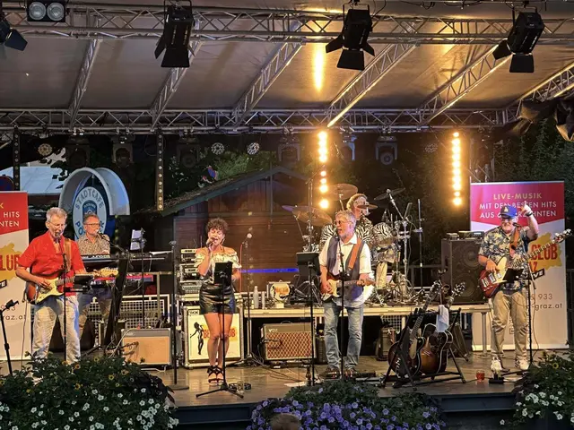 Der "Beatclub" rockte die Köflacher Bühne, tags zuvor war er in Voitsberg im Einsatz. | Foto: Stadtgemeinde Köflach