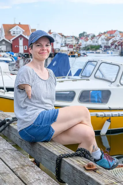 Musikerin Liz mueller ist Schweden-Liebhaberin.  | Foto:  Wolfgang Simlinger