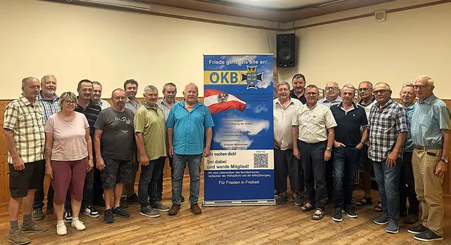 Herbert Antoni, Herbert Ofenauer, Angela Antoni-Muhm, Horst Höfner, Werner Höss, Rudolf Kober, Harald Böhm, Anton Rupp, Johann Max, Walter Kirchsteiger, Walter Ofenauer, Josef Kohzina, Gottfried Warosch, Otto Wagendristel, Peter Himmer,  Josef Oberländer, Josef Pillwein, Helmut Strauch, Franz Kober.  | Foto: ÖKB