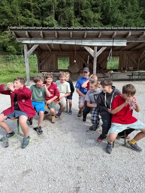 Die Pfadfinder bei der Patrullen-Olympiade. | Foto: Pfadfinder Bad Ischl