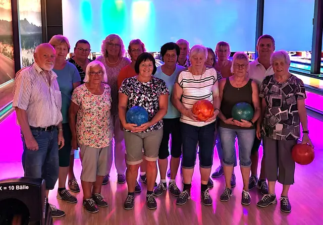 Die Kegelrunde beim Bowling auf der Anlage in Lieboch | Foto: Mörth