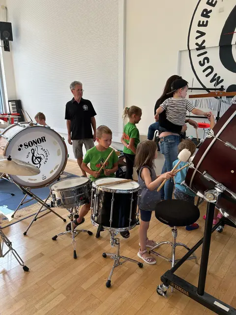 Beim musikalischen Ferienspiel im Gemeindezentrum Ladendorf drehte sich alles um den Spaß am Sound. | Foto: MV Ladendorf