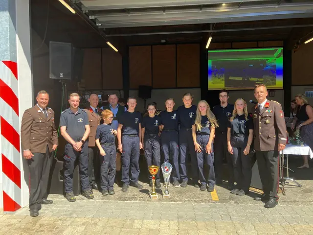 Jugend der Freiwilligen Feuerwehr Viertelfeistritz mit ihren Auszeichnungen | Foto: Freiwillige Feuerwehr Viertelfeistritz
