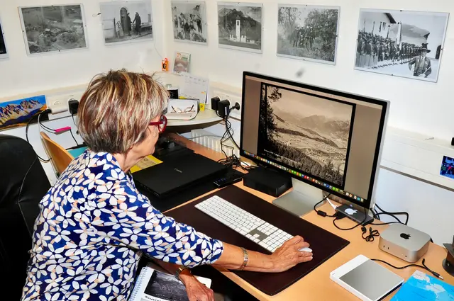 Archiv- und Chronikarbeit erfolgt heutzutage mit Unterstützung modernster Technik. | Foto: Hassl