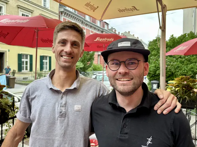 Beste Freunde: Simon Fally (l.) und Christoph Hauer | Foto: MeinBezirk