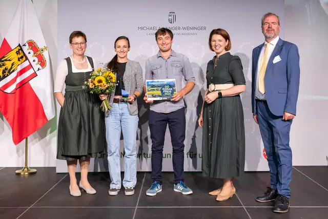 Platz zwei in der Kategorie "Einkommen" ging an Magdalena und Michael Hofer aus Arnreit.  | Foto: Margot Haag