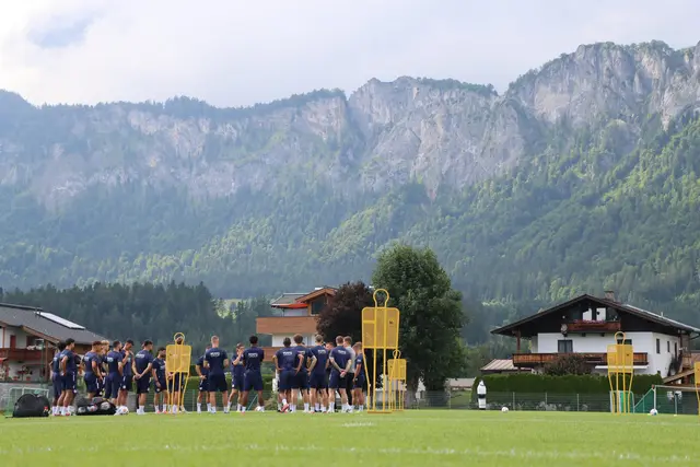 Das Team nutzte die optimale Umgebung des Koasastadions in St. Johann, um sich auf die kommende Saison vorzubereiten. | Foto: Eintracht Braunschweig