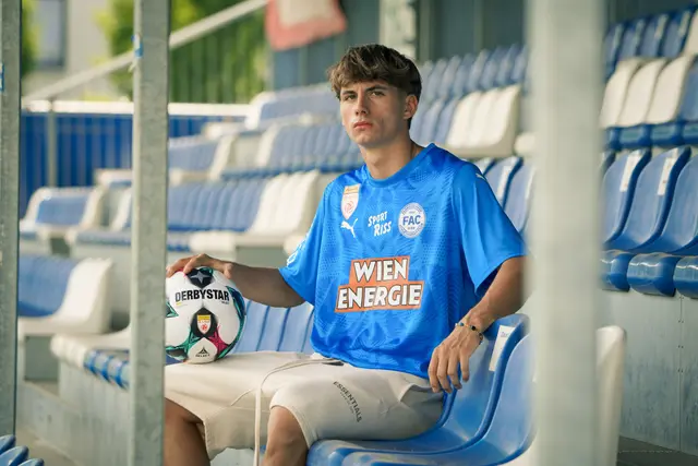 Der 18-jährige Tobias Lerchbacher wechselt vom FC Liefering zum FAC. | Foto: FAC