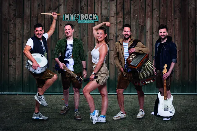 "Mybock" wird am Freitag-Abend beim Perger Zeltfest 2025 für Stimmung sorgen. | Foto: MYBOCK