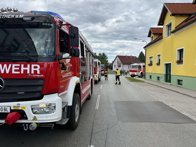 Mehrere Feuerwehren waren am Dienstag mit einer Menschenrettung beschäftigt. | Foto: DOKU-NÖ